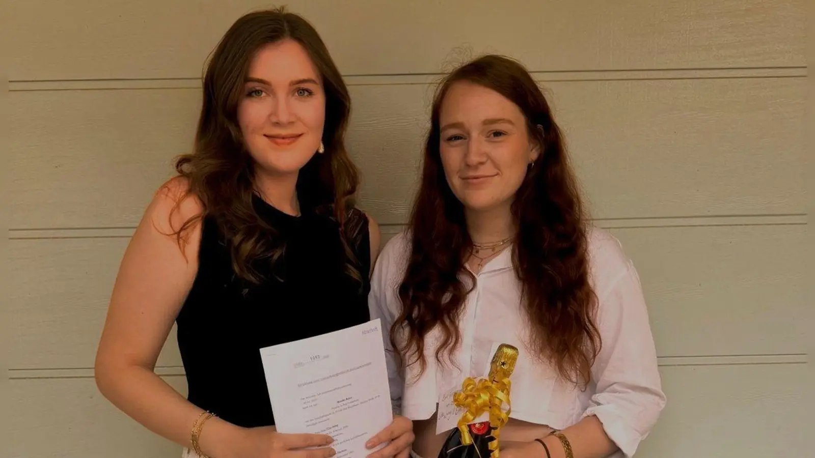 Bei Elea Lang (links) und Eva Dörflein trifft Inklusion auf Unternehmergeist. (Foto: privat)