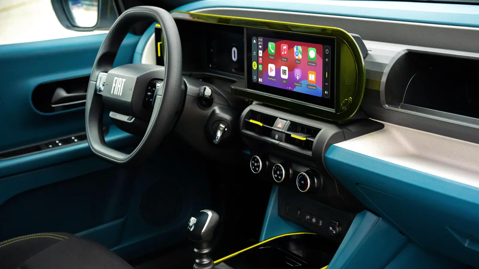 Den Fiat Grande Panda gibt es nun auch als Verbrenner.  (Foto: Marco Alpozzi, Fiat)