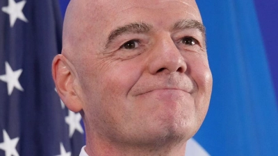 Gianni Infantino hat neue Pläne mit der FIFA. (Archivbild) (Foto: Jacquelyn Martin/AP/dpa)