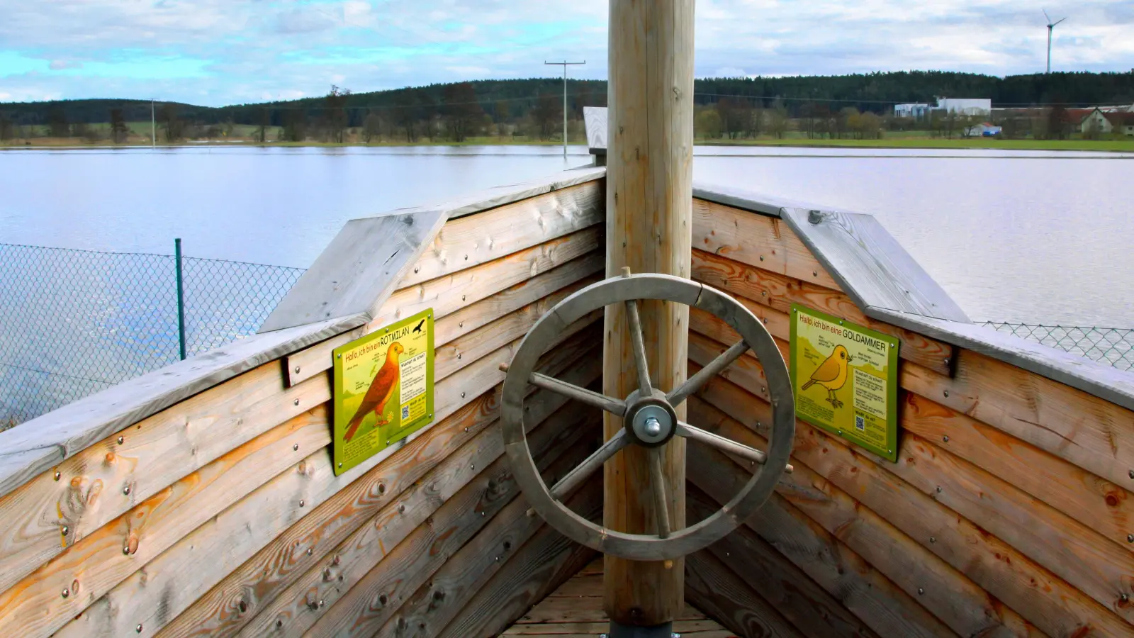 Seemannsgefühle - gesehen am Spielplatz in Reinhardshofen (Foto: Bettina Schemel)