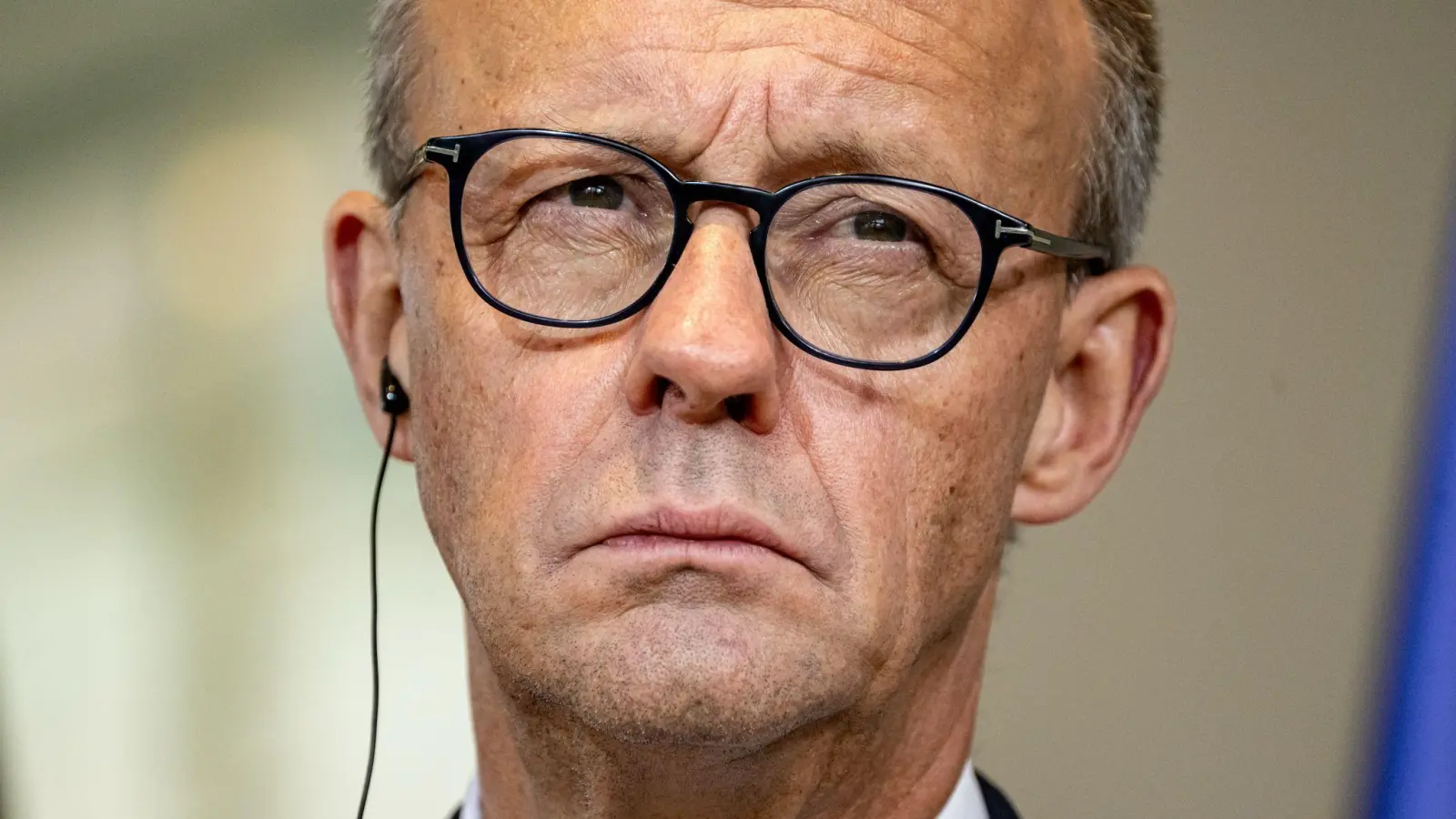 Kanzler Merz zeigt sich vor den Renten-Gesprächen optimistisch. (Foto: Fabian Sommer/dpa)