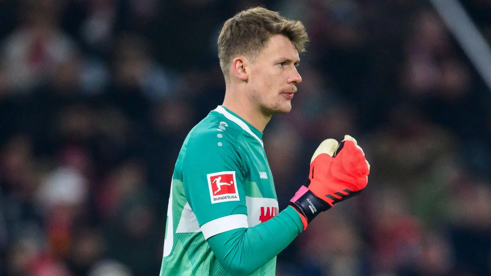 Alexander Nübel ist vom FC Bayern München an den VfB Stuttgart ausgeliehen. (Foto: Tom Weller/dpa)