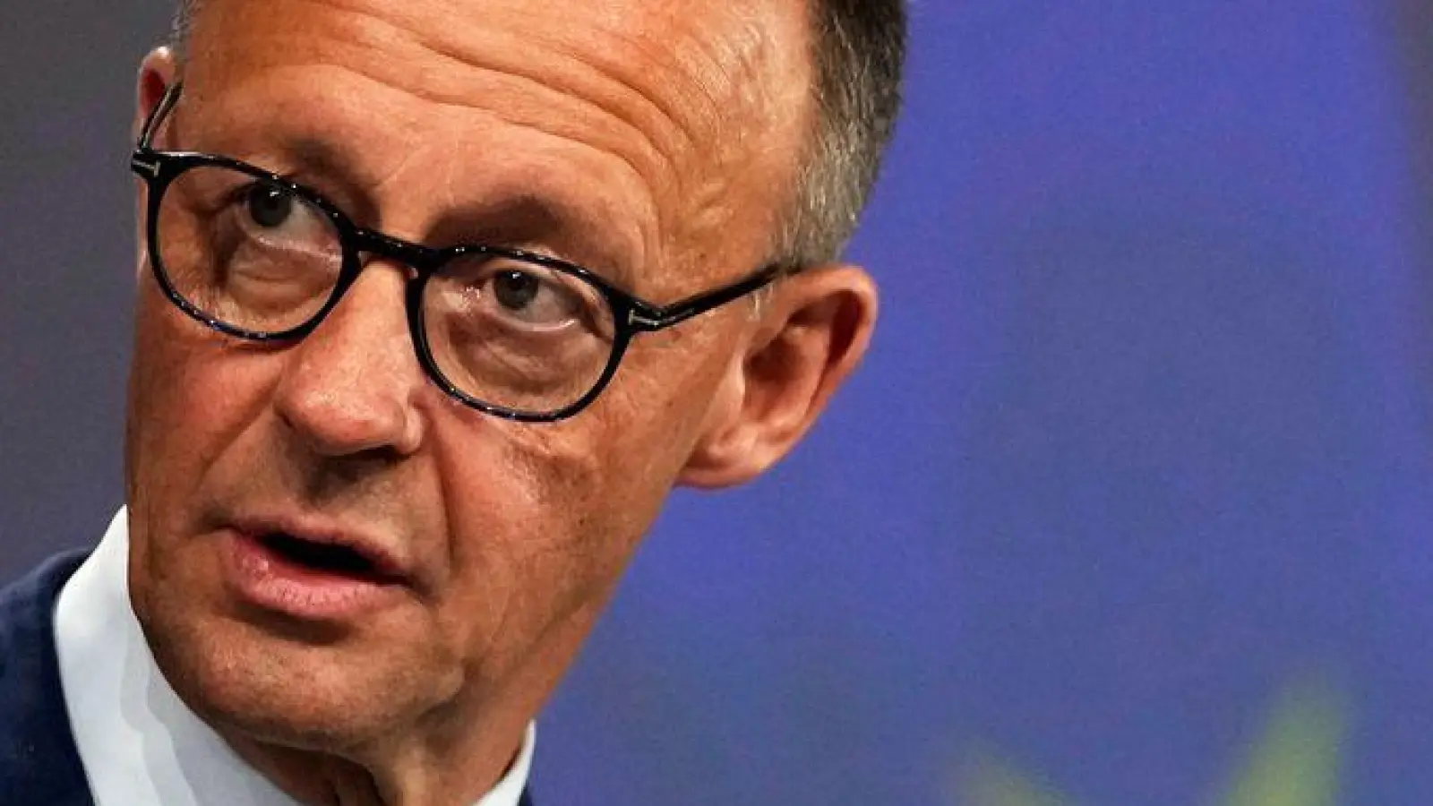 Merz war drei Tage nach Amtsantritt zu Besuch in Brüssel.  (Foto: Virginia Mayo/AP/dpa)
