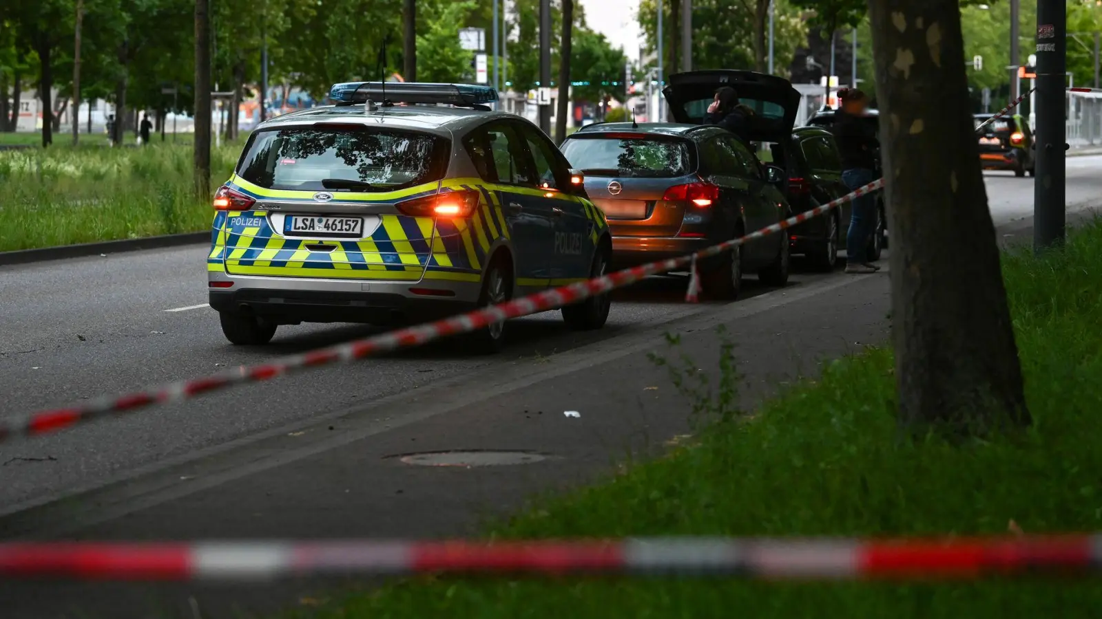Der Attacke ging eine Auseinandersetzung voraus.  (Foto: Heiko Rebsch/dpa)