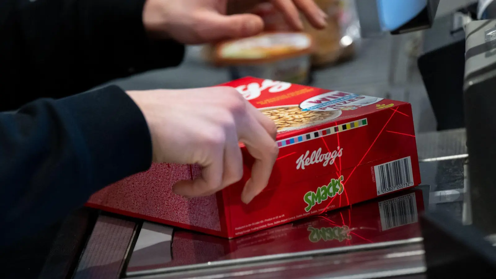 Die Kellogg's-Produkte sind bei vielen Kunden beliebt. (Foto: Sven Hoppe/dpa)
