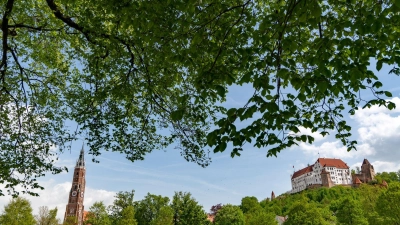 Bei Baggerarbeiten an der Burg Trausnitz in Landshut wurden menschliche Überreste gefunden. (Archivbild) (Foto: Armin Weigel/dpa)