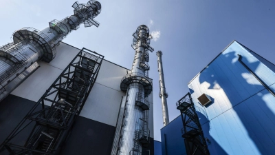 In Deutschland sollen etliche neue Gaskraftwerke gebaut werden. (Archivbild) (Foto: Oliver Berg/dpa)