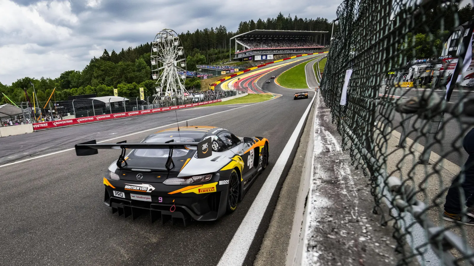 476 Runden schaffte der Mercedes-AMG GT3 von Boutsen VDS in Spa. (Foto: Gruppe C Photography)