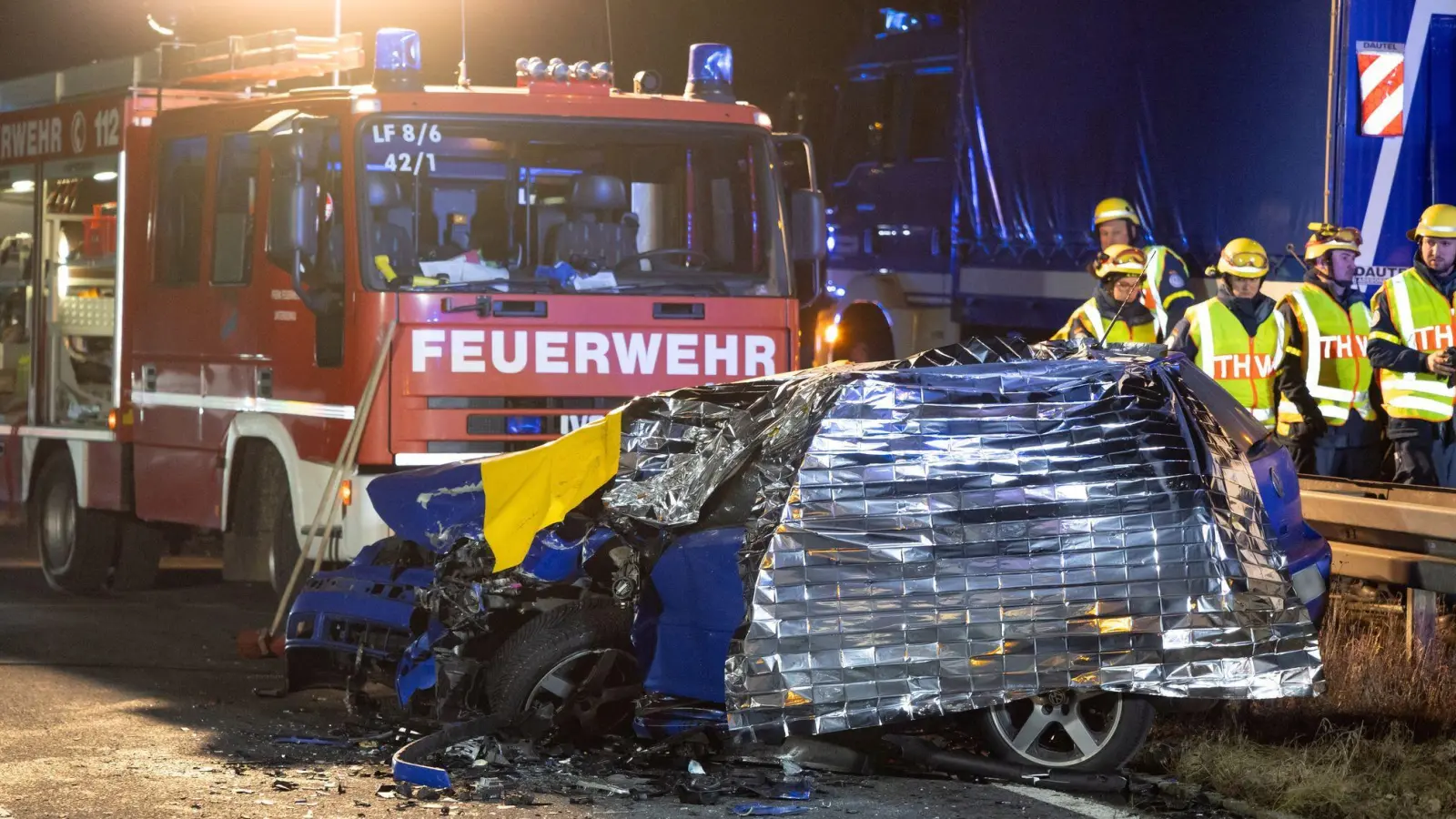 Warum die 18-Jährige in falscher Richtung unterwegs war, war zunächst noch unklar. (Foto: Steffen Ittig/DBG:NEWS /dpa)