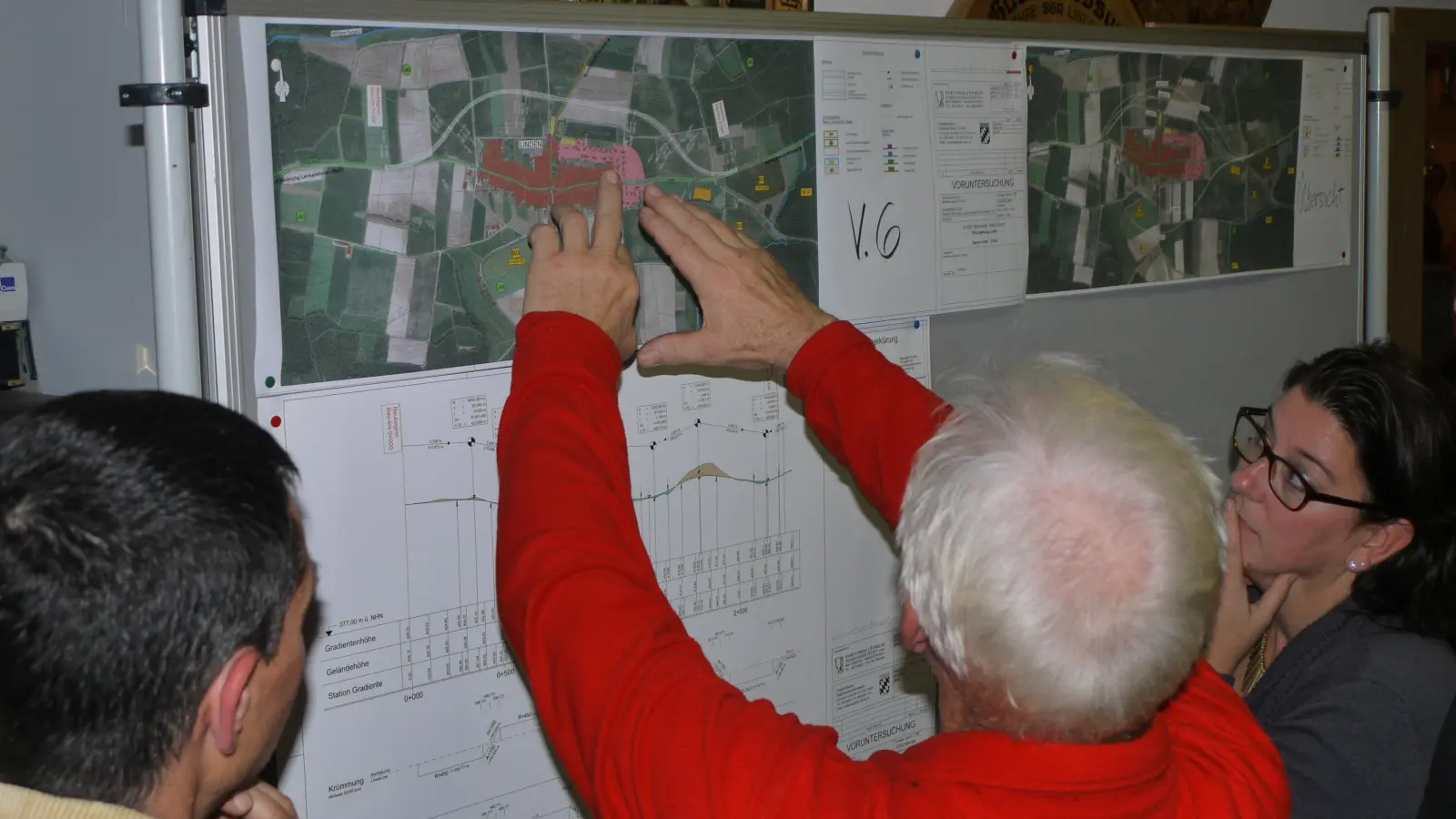 Seit vielen Jahren wird über eine Umgehung für Linden debattiert. Dazu gab es etliche Planungsalternativen, die von den Bürgerinnen und Bürgern rege debattiert wurden. (Archivfoto: Ulli Ganter)