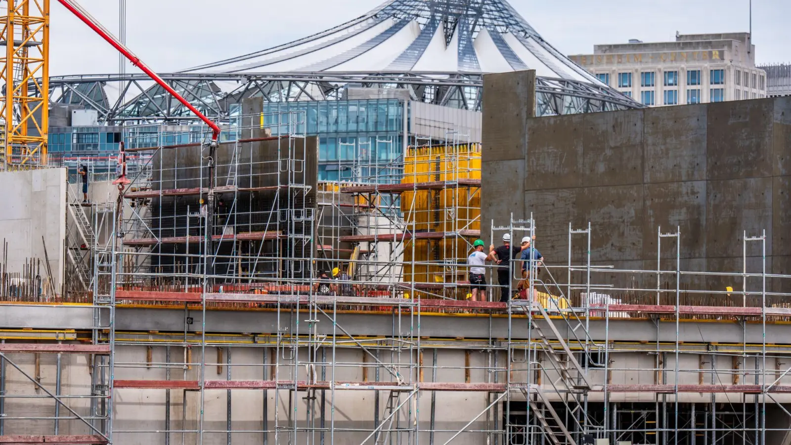 Das neue Museum entsteht in der Nähe des Potsdamer Platzes. (Foto: Michael Kappeler/dpa)