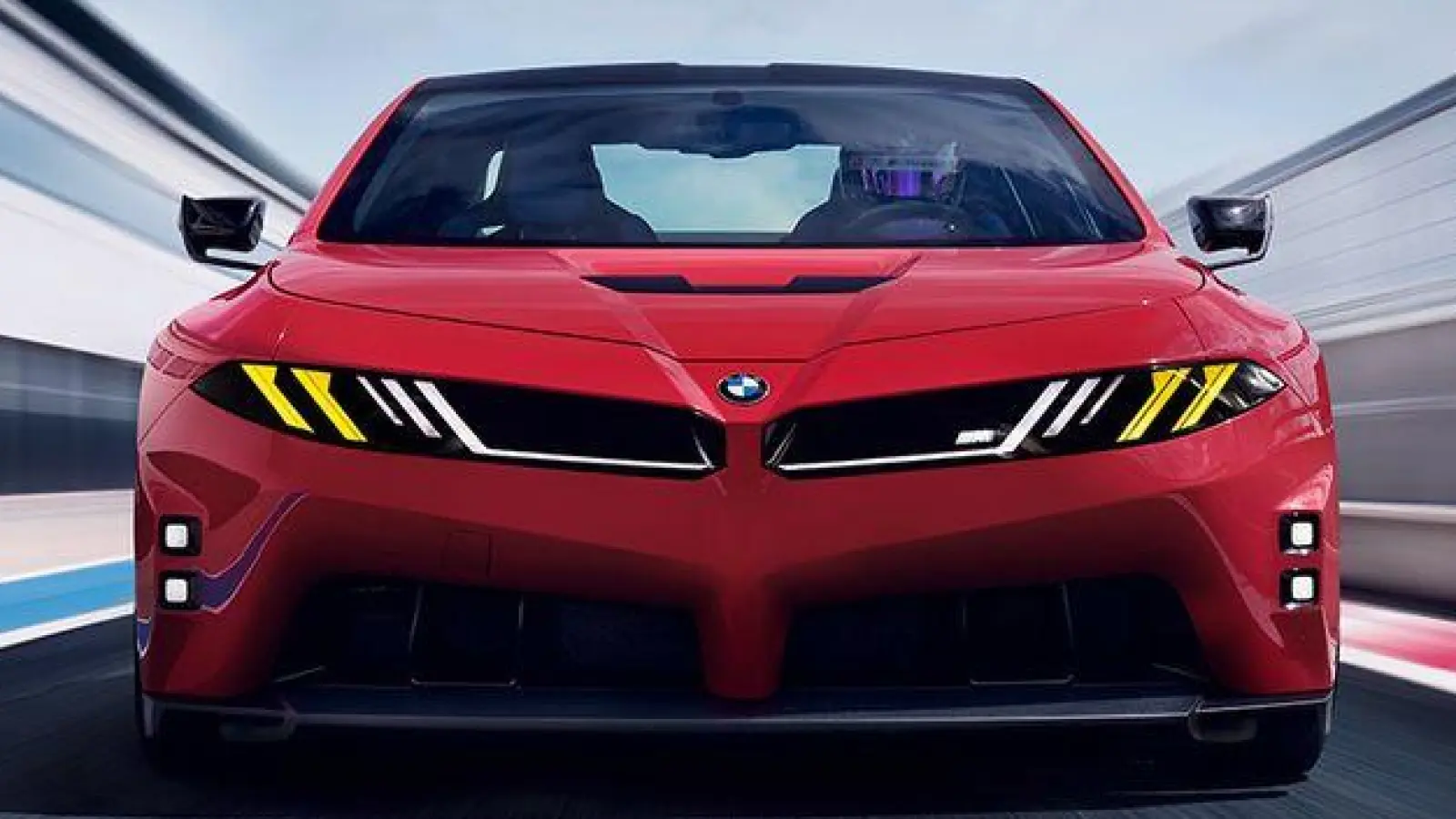 Neue Klasse auf der Straße, neue Ära im Anrollen: Die BMW M GmbH enthüllt das M Concept – Startschuss für M im E-Zeitalter. (Foto: Agnieska Doroszewicz/BMW M GmbH/dpa-tmn)