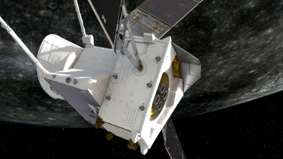 Nach acht Jahren erreicht die Sonde ihr Ziel. (Handout) (Foto: ESA/ATG medialab/dpa)