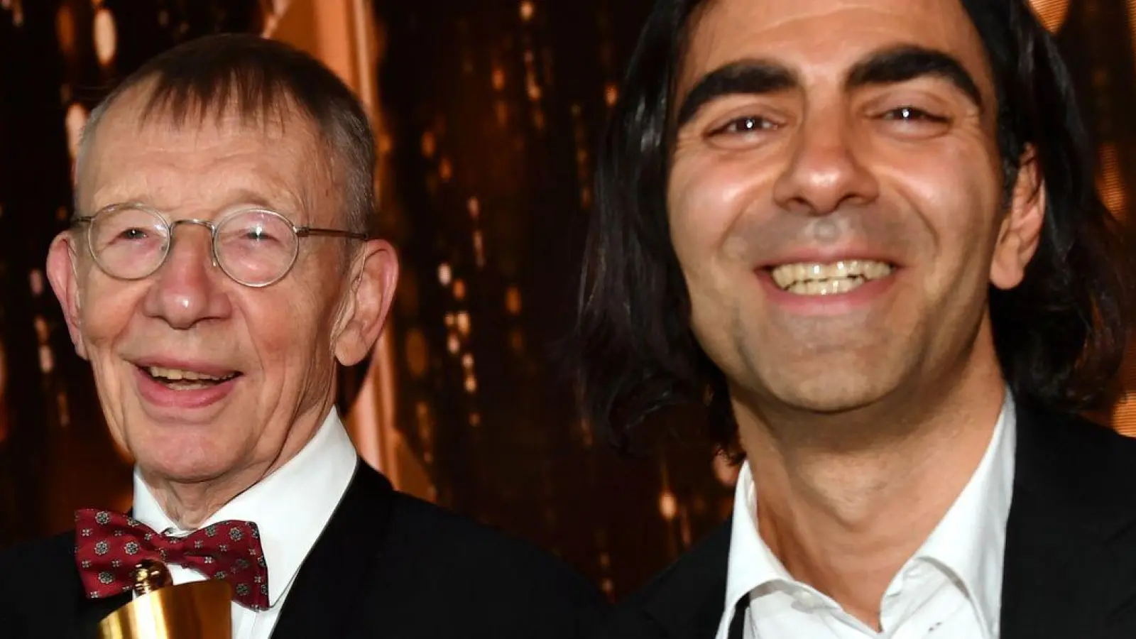 Ein erfolgreiches Duo: Hark Bohm und Fatih Akin haben mehrere Filmprojekte erfolgreich umgesetzt. Zuletzt die Verfilmung des Bohm-Buches „Amrum“. (Archivbild) (Foto: Jens Kalaene/dpa-Zentralbild/dpa)