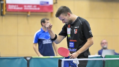 Geschafft: Jakub Folwarski punktete wieder eifrig für Windsbach. (Foto: Martin Rügner)