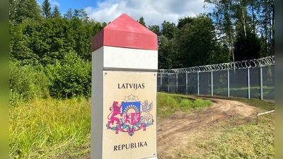 In Lettland hatten die Behörden die Bewohner mehrerer Regionen im Osten des Landes über eine mögliche Bedrohung des Luftraums informiert. (Archivbild) (Foto: Alexander Welscher/dpa)