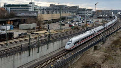 Seit heute rollen die Fernzüge am Ulmer Hauptbahnhof wieder. (Archivbild)  (Foto: Stefan Puchner/dpa)