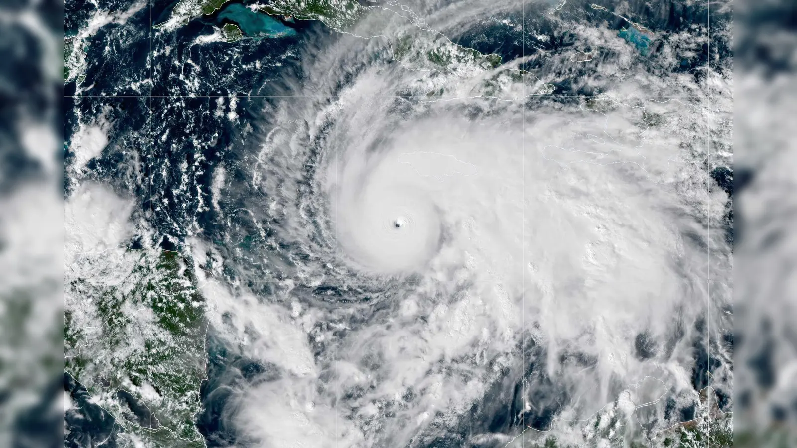 Hurrikan „Melissa“ gilt als ein extrem gefährlicher Wirbelsturm. (Foto: Goes-19/Cira/Noaa/Planet Pix via ZUMA Press Wire/dpa)