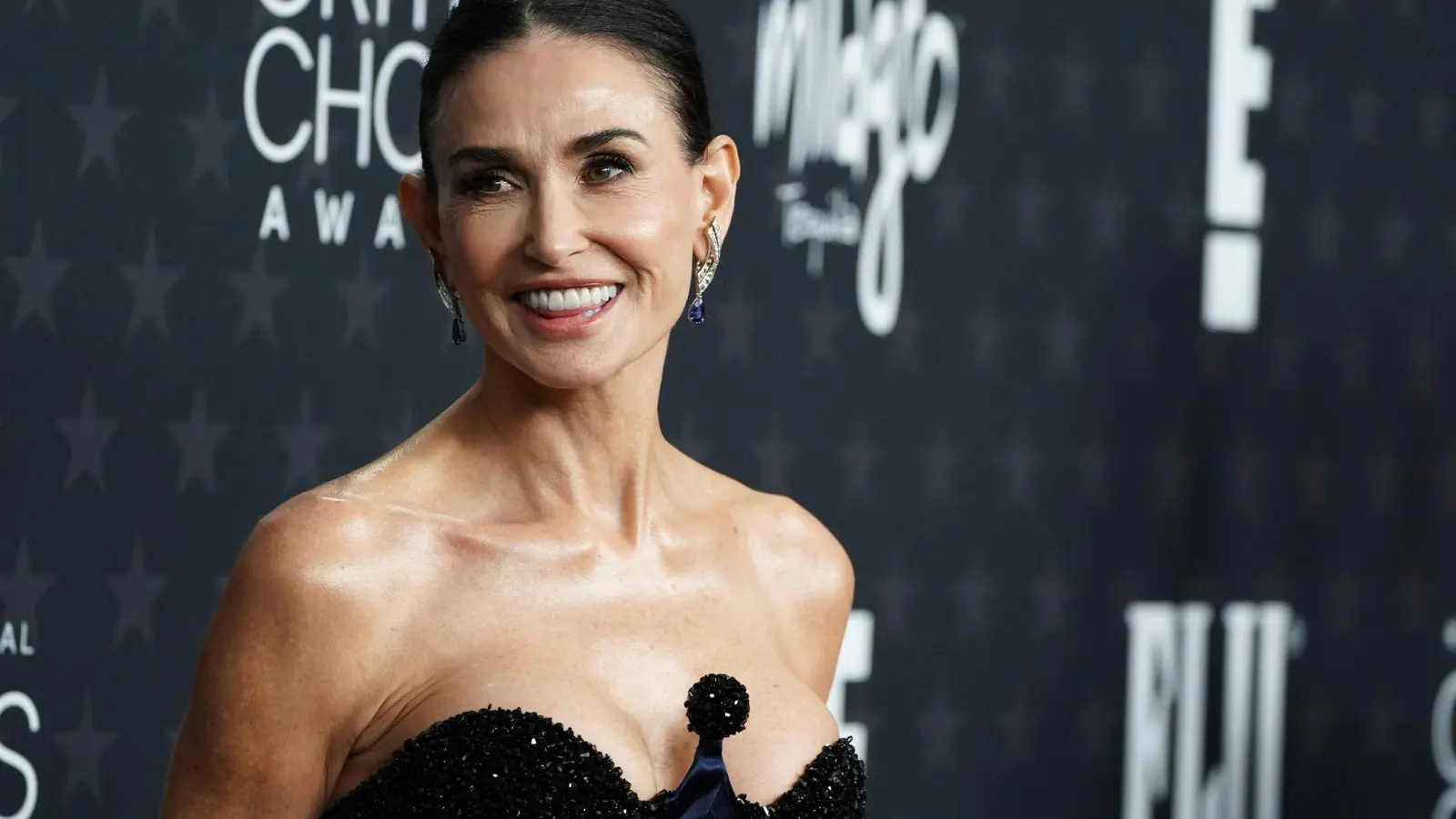 Demi Moore konnte auch bei den Critics Choice Awards triumphieren. (Foto: Jordan Strauss/Invision/AP/dpa)