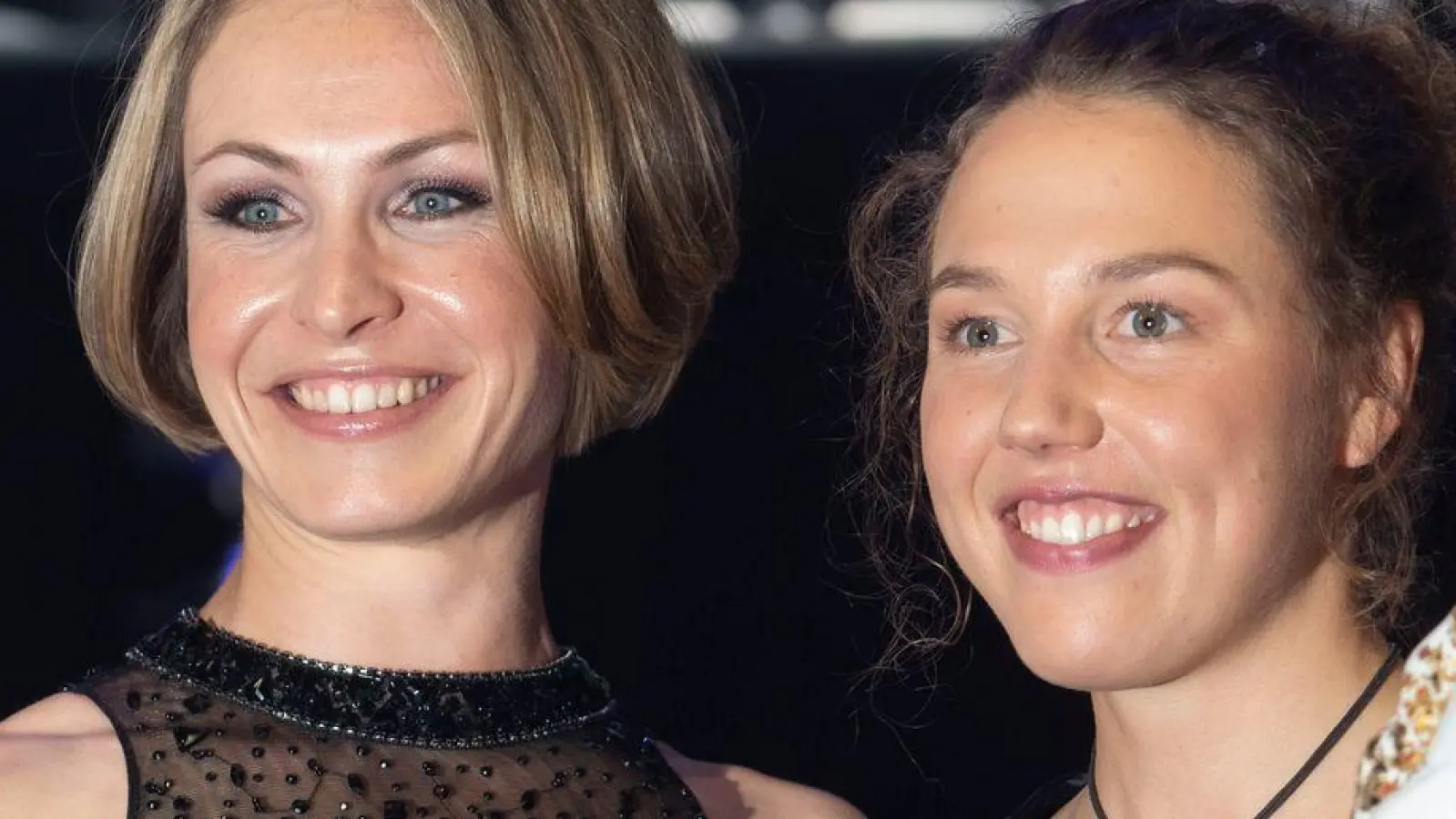 Magdalena Neuner und Laura Dahlmeier verbindet eine lange gemeinsame Geschichte. (Foto: Frank Rumpenhorst/dpa)