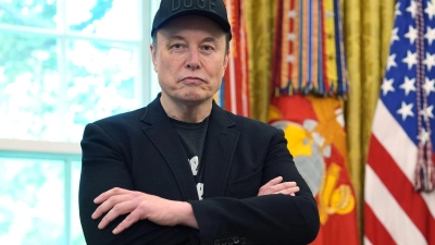 Will eine eigen Partei aufbauen: Elon Musk. (Foto: Evan Vucci/AP/dpa)