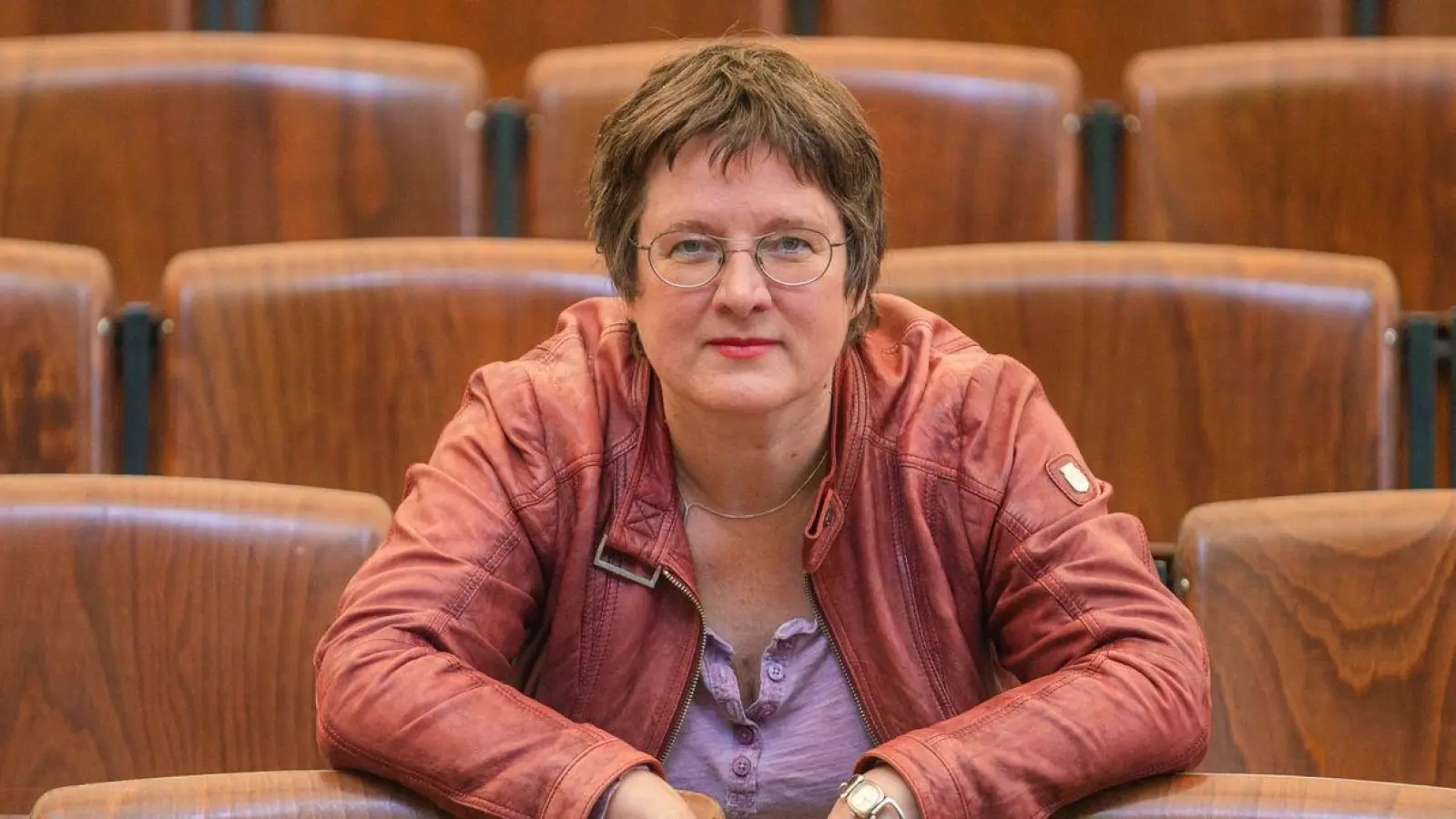 Birgit Simmler, die Vorsitzende des Branchenverbandes Deutsche Musical-Akademie. (Foto: Nicolas Armer/dpa)