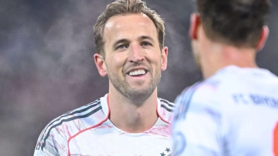 Herbstmeister der Bundesliga: Harry Kane (l.) und der FC Bayern. (Foto: Harry Langer/dpa)