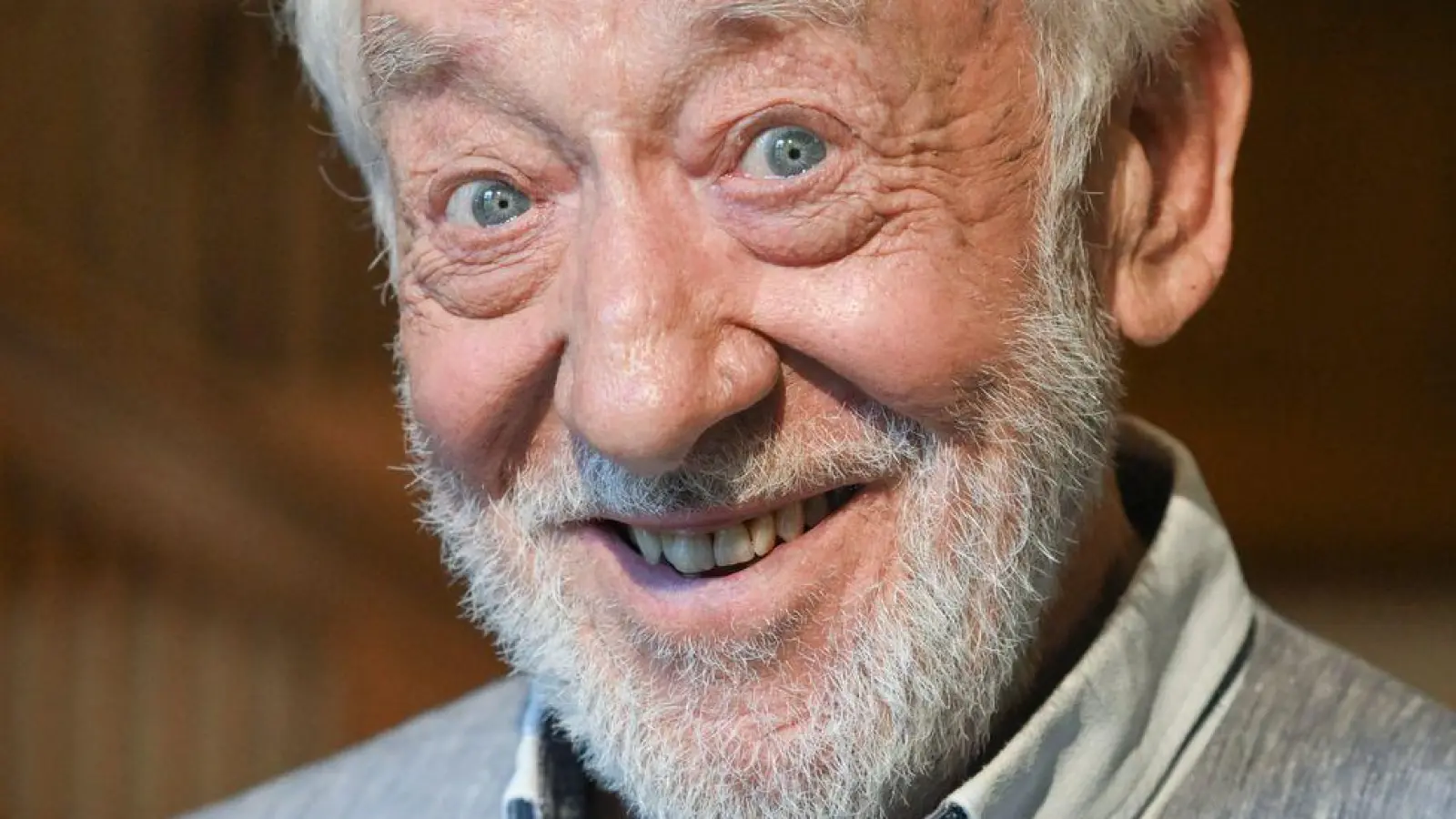 Dieter Hallervorden - noch 89 - Ende August auf der Jahrespressekonferenz seines Schlosspark-Theaters in Berlin. (Archivbild) (Foto: Jens Kalaene/dpa)