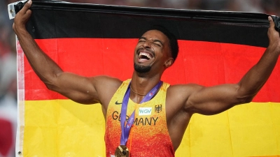 Zehnkampf-Weltmeister Leo Neugebauer. (Foto: Michael Kappeler/dpa)