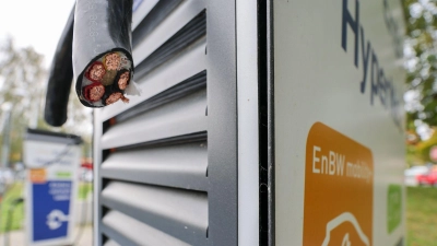Hier waren Kriminelle am Werk. (Foto: Jan Woitas/dpa)