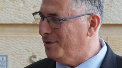 Der Außenminister hat in Jerusalem mit seinem israelischen Kollegen Saar über die humanitäre Lage in Gaza gesprochen. (Foto: Soeren Stache/dpa)
