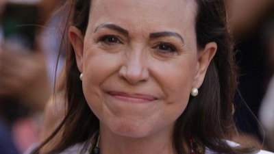 María Corina Machado ist die diesjährige Friedensnobelpreisträgerin. (Archivbild) (Foto: Jesus Vargas/dpa)