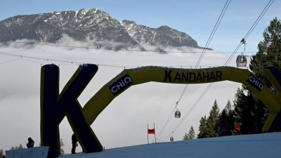 Die alpinen Skirennfahrer sind an diesem Wochenende auf der Kandahar in Garmisch-Partenkirchen im Einsatz. (Foto: Angelika Warmuth/dpa)