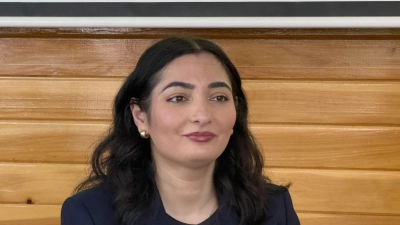 Ministerin Reem Alabali Radovan sagt im Kampf gegen Ebola mehr Hilfe zu. (Archivbild) (Foto: Eva Krafczyk/dpa)