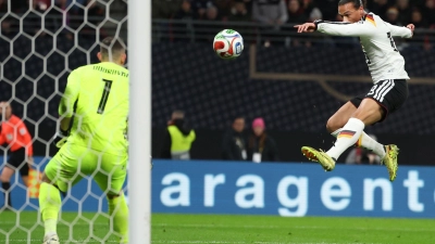 Tore für Deutschland - Leroy Sane  (Foto: Christian Charisius/dpa)