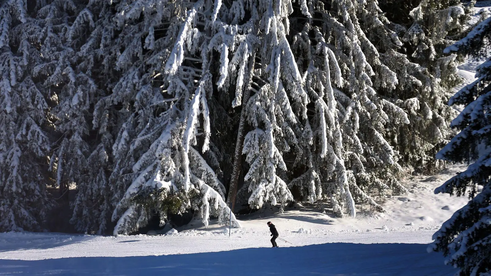 Die niedrigen Temperaturen samt Schneefall im Allgäu ließen zuletzt einen frühen Start in die Skisaison zu. (Archivbild) (Foto: Karl-Josef Hildenbrand/dpa)