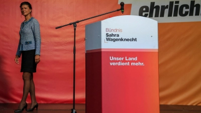 BSW-Gründerin Sahra Wagenknecht fühlt nach der Landtagswahl in Sachsen-Anhalt Rückenwind für ihre Partei. (Archivbild) (Foto: Jan Woitas/dpa)