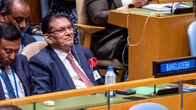 Khalilur Rahman, Außenminister von Bangladesch, wird der neue Präsident der Generalversammlung der Vereinten Nationen. (Foto: Michael Kappeler/dpa)