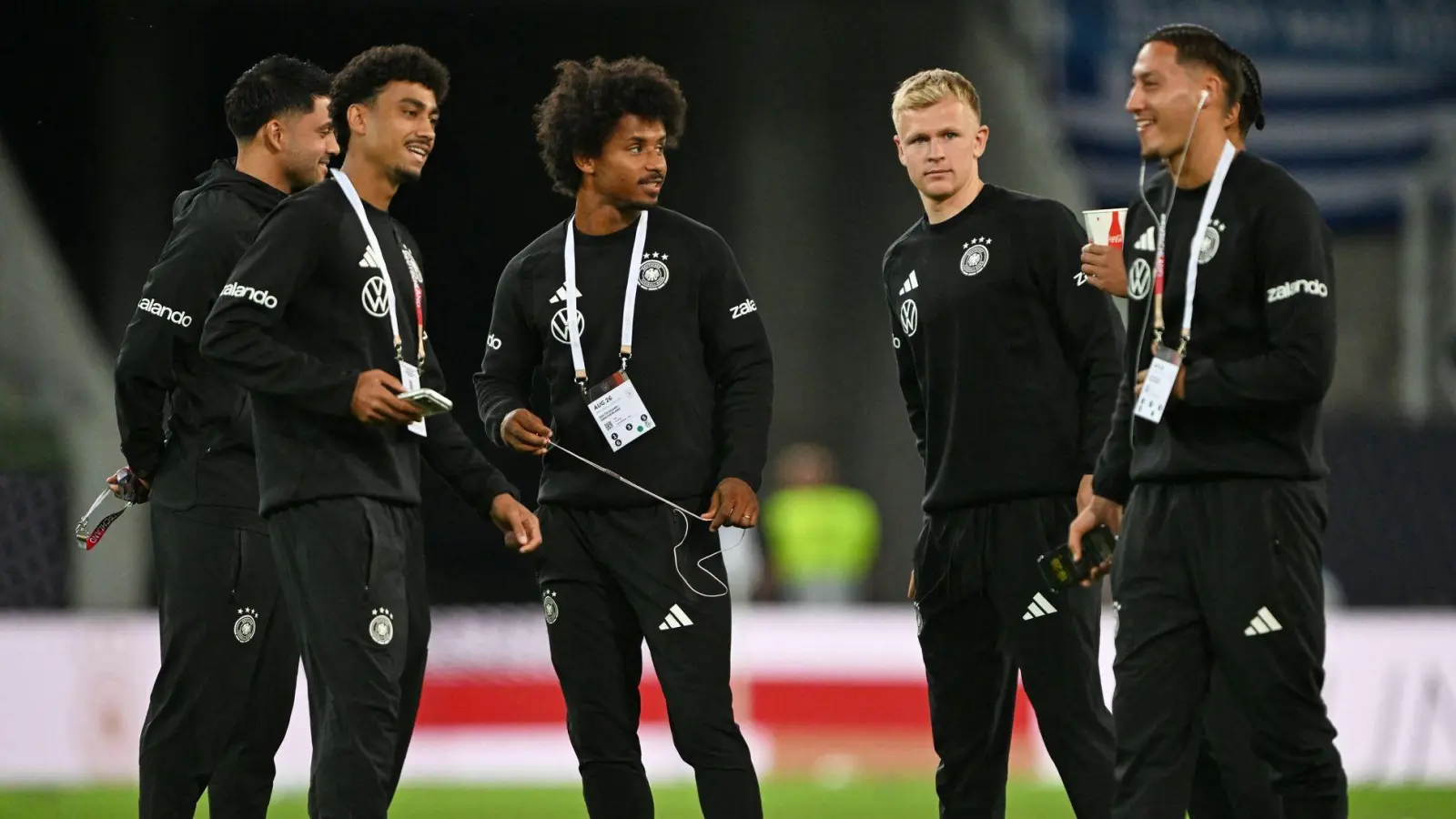 Die DFB-Elf spielt in Augsburg gegen Griechenland.  (Foto: Federico Gambarini/dpa)