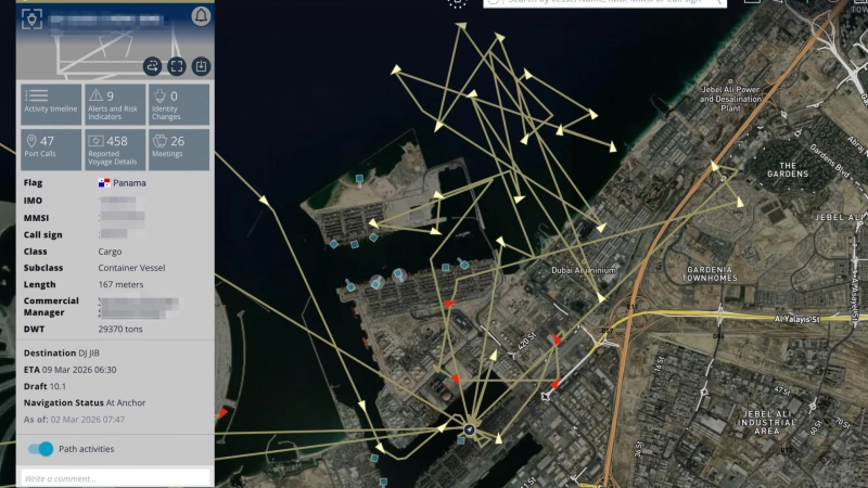 Satellitendaten werden gezielt genutzt, um Feinde zu täuschen. (Archivbild) (Foto: ---/Windward/dpa)