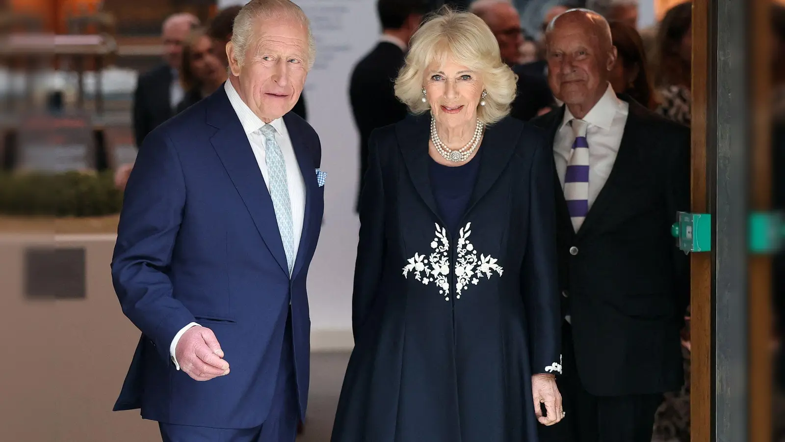 Die Reisepläne für die USA von König Charles und Königin Camilla wurden nach dem Vorfall beim Korrespondentendinner in Washington überprüft. (Archivbild) (Foto: Toby Melville/Pool Reuters/PA/dpa)