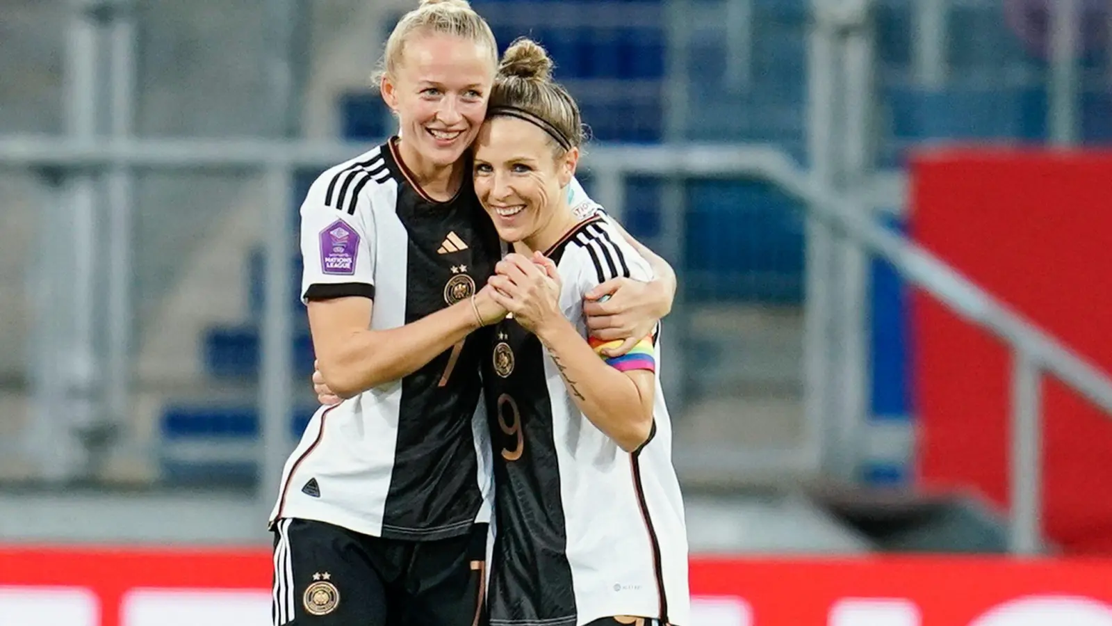 Nach dem Erfolg gegen Wales treffen die DFB-Frauen in Reykjavík auf Island. (Foto: Uwe Anspach/dpa)