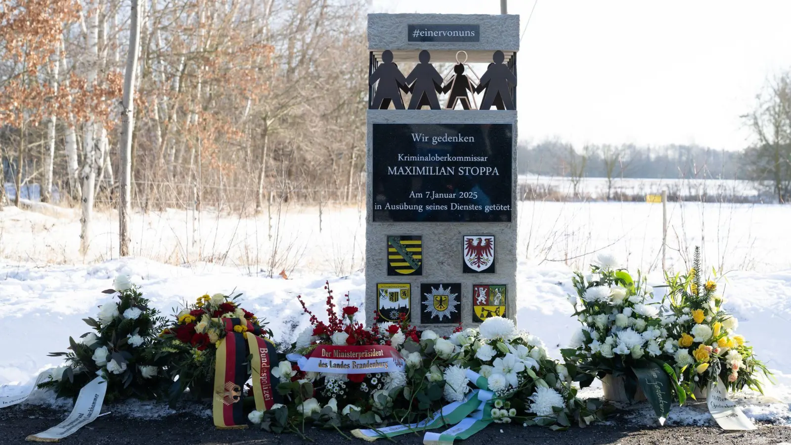 Tod eines Polizisten - mutmaßliche Drahtzieher gefasst. (Archivbild) (Foto: Sebastian Kahnert/dpa)