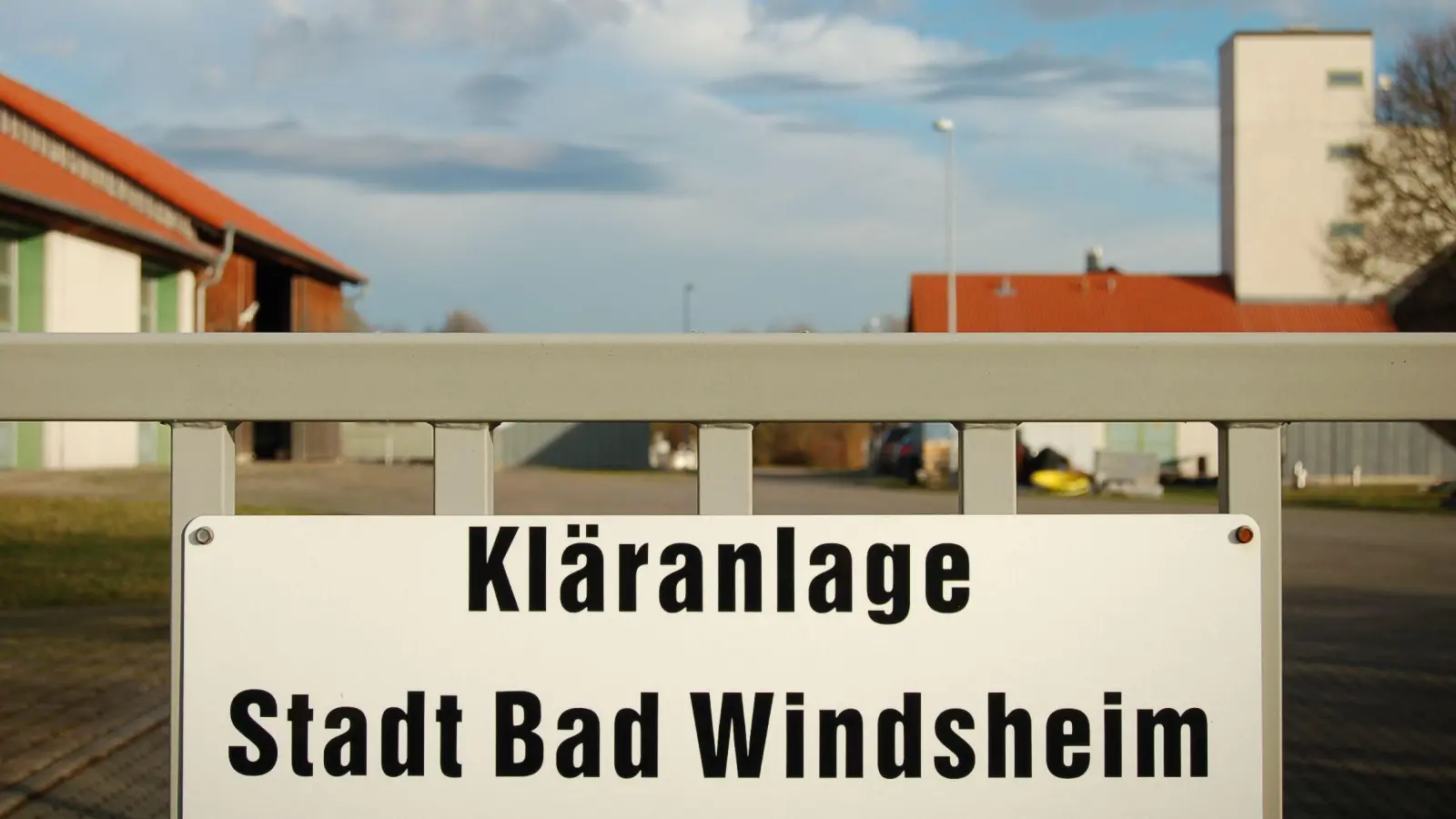 In die Kläranlage von Bad Windsheim ist am Wochenende eingebrochen worden. (Archivbild: Christa Frühwald)