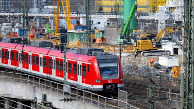 Auch die Bauarbeiten an der zweiten Münchner Stammstrecke dauern weiter an. (Archivbild) (Foto: Sven Hoppe/dpa)