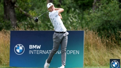 Gut platziert in München: Matti Schmid. (Foto: Daniel Löb/dpa)