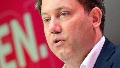 Klingbeil wirbt für einen neuen Kurs in den Beziehungen zu den USA.  (Foto: Sebastian Christoph Gollnow/dpa)