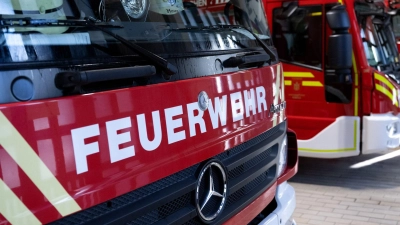 Die Feuerwehr versucht den Brand zu löschen. (Symbolbild) (Foto: Sven Hoppe/dpa)