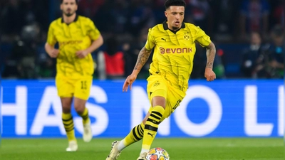 Jadon Sancho wurde in Dortmund gehandelt, eine Unterschrift gab es allerdings nicht. (Archivbild) (Foto: Robert Michael/dpa)