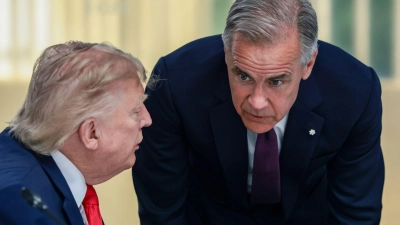 Für Carney ist die Eskalation eine Bewährungsprobe. (Archivbild) (Foto: Evelyn Hockstein/Pool Reuters/dpa)